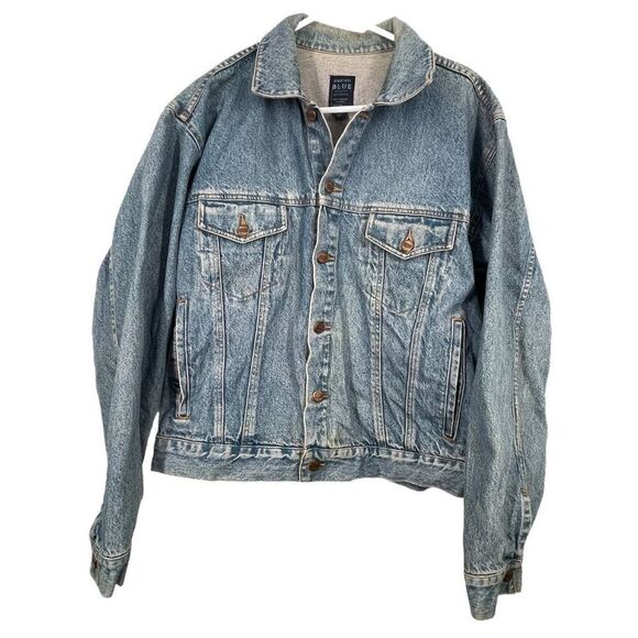 Vintage men’s trucker jacket size XL by Structure - Picture 1 of 8